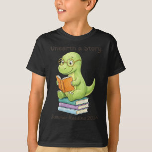 Womens Unearth a Story Summer Reading 2026 Men T-Shirt