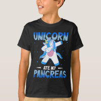 Womens Unicorn Ate My Pancreas V-neck