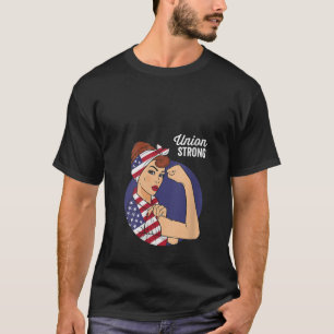Womens Union Labour Days for Women Rosie the Rivet T-Shirt