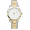 Womens Unisex Oversized Two-Tone Watch
