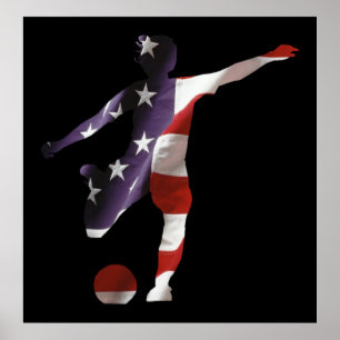 Women's US Soccer Poster