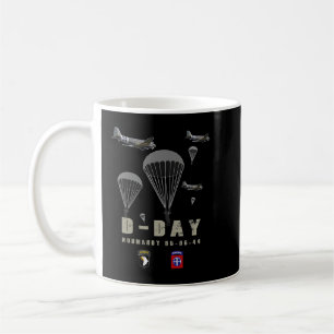 Womens USA Paratroopers D-Day WWII Normandy 82nd 1 Coffee Mug
