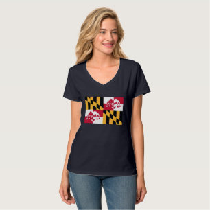 Women's V Neck Joker Calvert T-Shirt
