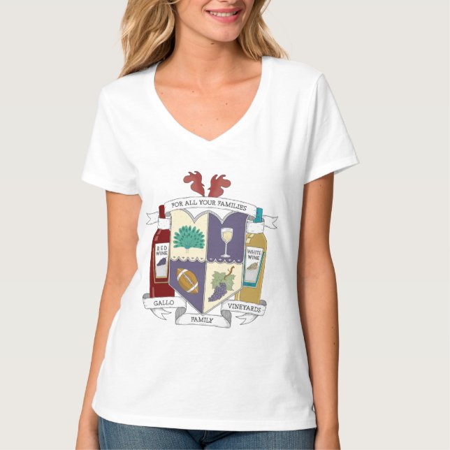 Women's V-Neck T-Shirt (Front)