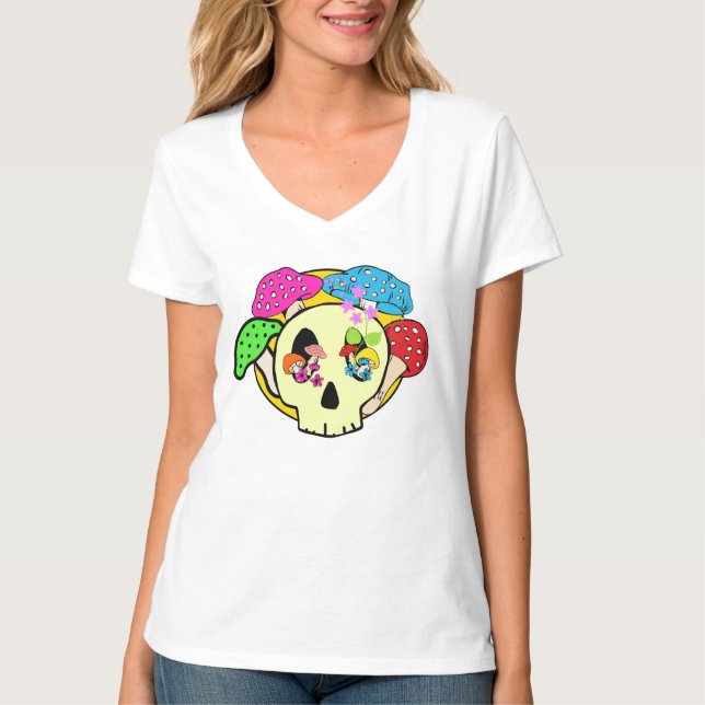 Women's V-Neck T-Shirt (Front)