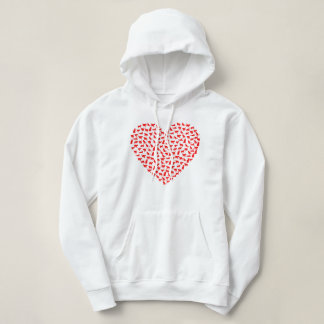 Womens Valentines Day Cat Heart SweatShirt