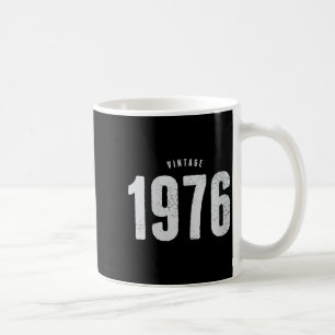 Women's vintage 1976 classic retro 50th birthday  coffee mug