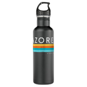 Womens Vintage Azores Portugal Retro Design 275 710 Ml Water Bottle