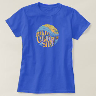 Women's Vintage BAJA CALIFORNIA SURF T-Shirt