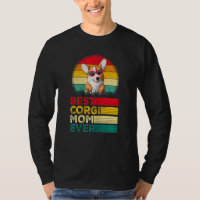 Womens Vintage Best Corgi Dad Ever Father's Day