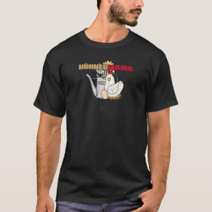 Womens Vintage Chicken Watering Can Chicken Mama T-Shirt