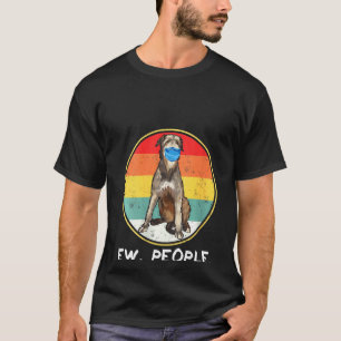 Womens Vintage Ew People Irish Wolfhound Dog Weari T-Shirt