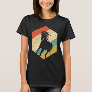 Women's Vintage Horse Love  Rider T-Shirt