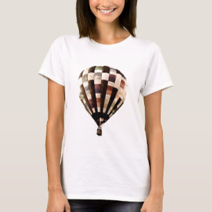 Women's vintage hot air balloon t-shirt