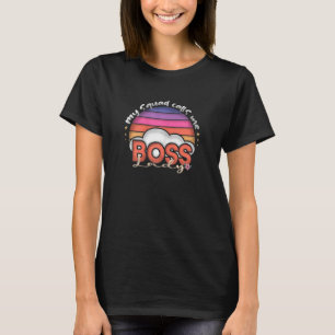 Womens Vintage My Squad Calls Me Boss Lady Co Wor T-Shirt