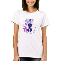 Women's Violin T-Shirt