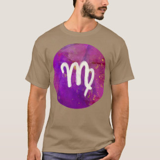 Womens Virgo Astrology Horoscope  Women Teens Back T-Shirt