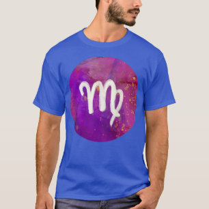 Womens Virgo Astrology Horoscope Women Teens Back T-Shirt