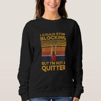 Womens Volleyball Team For A Volleyball Girl Sweatshirt