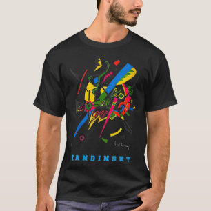 Womens Wassily Kandinsky Abstract Art Small Worlds T-Shirt