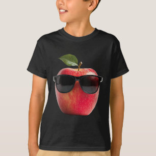 Womens Wearing Sungles Funny Fruit Costume Graphic T-Shirt