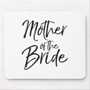 Womens Wedding Bridal Party Gifts For Mum Cute Mot Mouse Mat