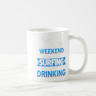 Womens Weekend Forecast Surfing Chance Of Coastal  Coffee Mug
