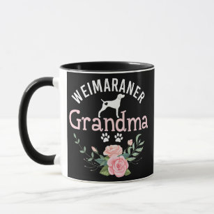 Womens Weimaraner Dog Gifts For Grandma Dog Lover Mug