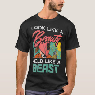 Womens Welder Outfit for a Female Welding welder f T-Shirt