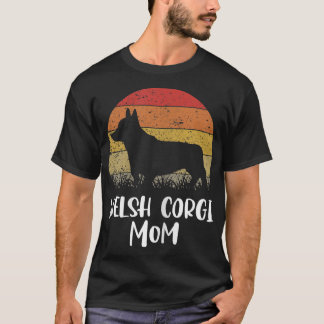 Womens Welsh Corgi Dog Mum 1852 T-Shirt