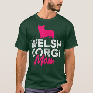 Womens Welsh Corgi Mum 1857 T-Shirt