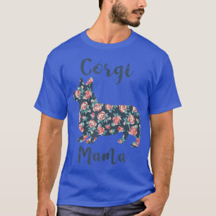 Womens Welsh Corgi Mum Gifts for Lovers Funny Corg T-Shirt