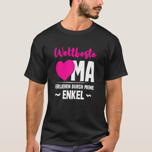 Womens Weltbeste Oma Ehrentitel Verliehen Durch Me T-Shirt (Front)