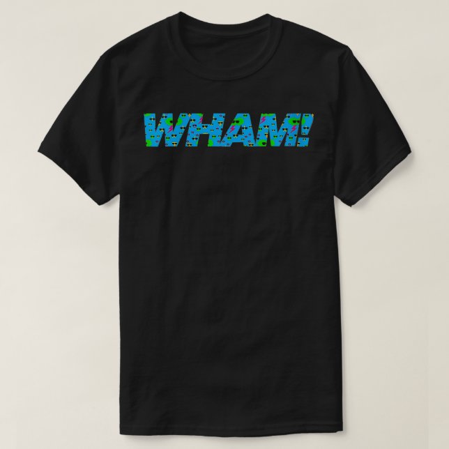 Womens Wham  Like a Baby VNeck  T-Shirt (Design Front)