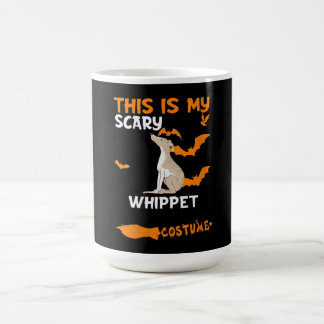 Womens Whippet Costume Halloween Lazy Scary Dog Coffee Mug