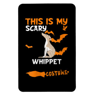 Womens Whippet Costume Halloween Lazy Scary Dog Magnet
