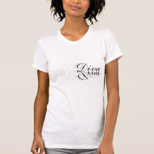 Womens white butterfly diva hoodie T-Shirt