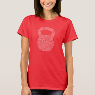 Womens White Kettlebell Tee