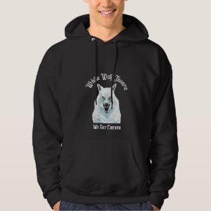 Womens White Wolf Tavern We Got Chicken Meme Hoodie