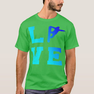 Womens winter sports snowboarding snowboarder  T-Shirt