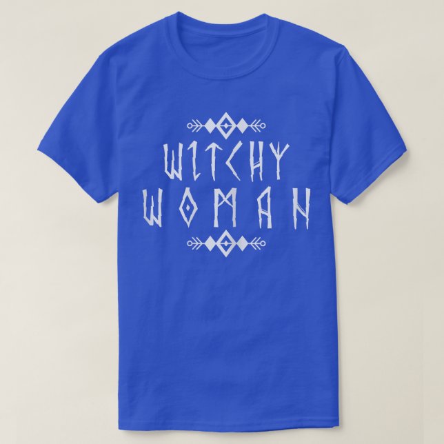 Womens Witchy Woman  Witchcraft Witch Wicca Occult T-Shirt (Design Front)