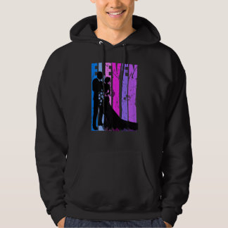 Womens Womens 11th Wedding Anniversary Married Cup Hoodie