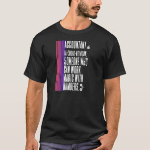 Womens Womens  Accountant Accounting Cool Accounta T-Shirt