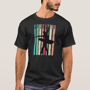 Womens Womens Ballet 42nd Birthday Ballerina Dance T-Shirt