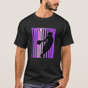 Womens Womens Basketball 22nd Birthday Retro 22 Su T-Shirt