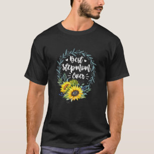 Womens Womens Best Stepmom Ever Mother's Day T-Shirt