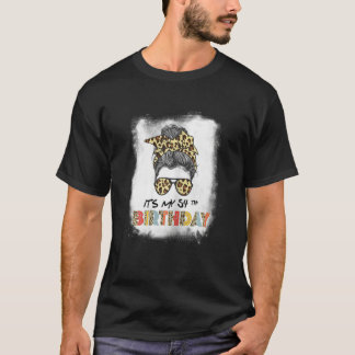 Womens Womens Bleached It's My 54th Birthday  Mess T-Shirt