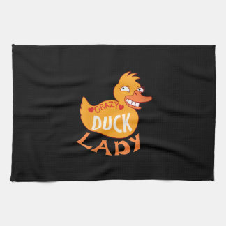 Womens Womens Duck Lady Gift Duckling And Ducky Tea Towel