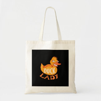 Womens Womens Duck Lady Gift Duckling And Ducky Tote Bag