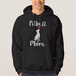 Womens Womens Pitbull Mum Pit Bull Dog Mama Hoodie